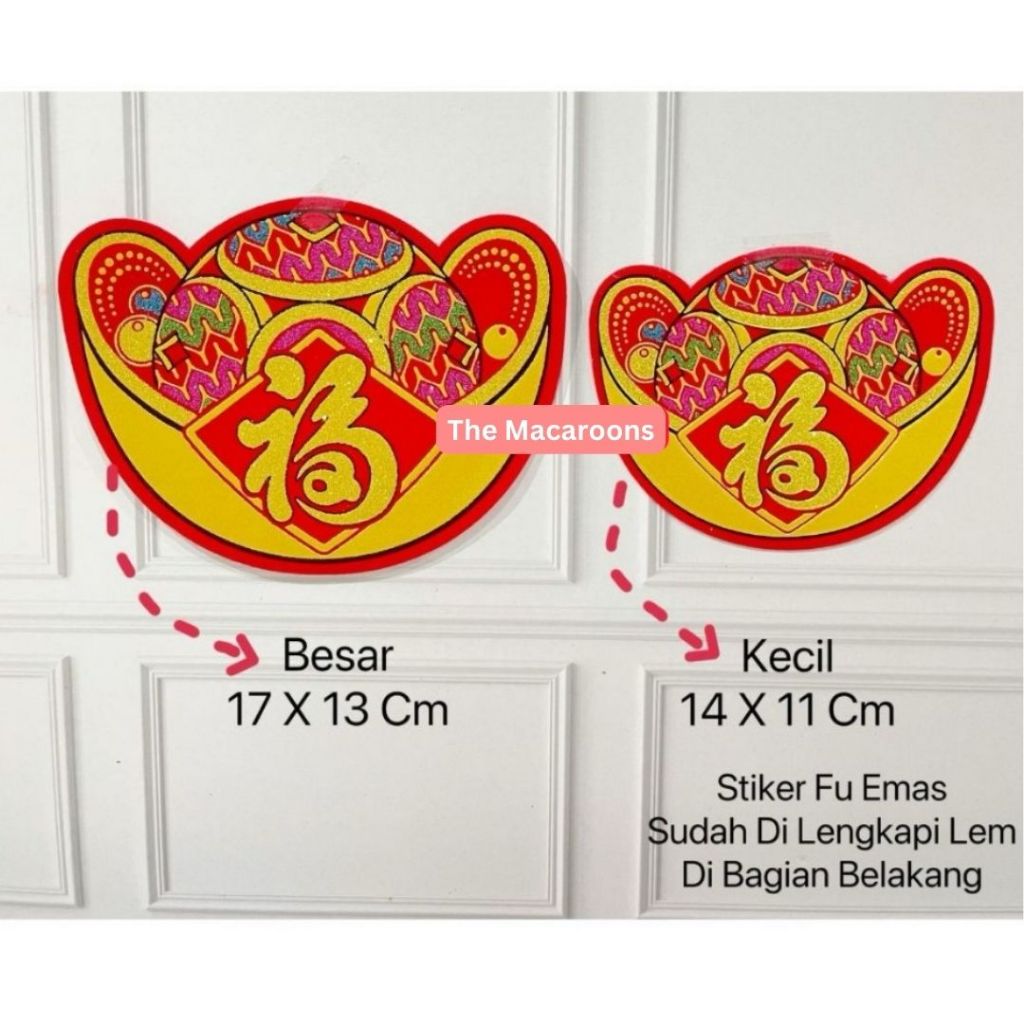 

TEMPELAN FUK BELUDRU BENTUK NANAS EMAS BUNGA / STIKER FUK IMLEK SINCIA YENPAO TERMURAH READY STOCK
