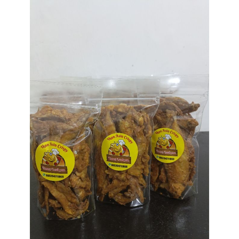 

ikan asin crispy
