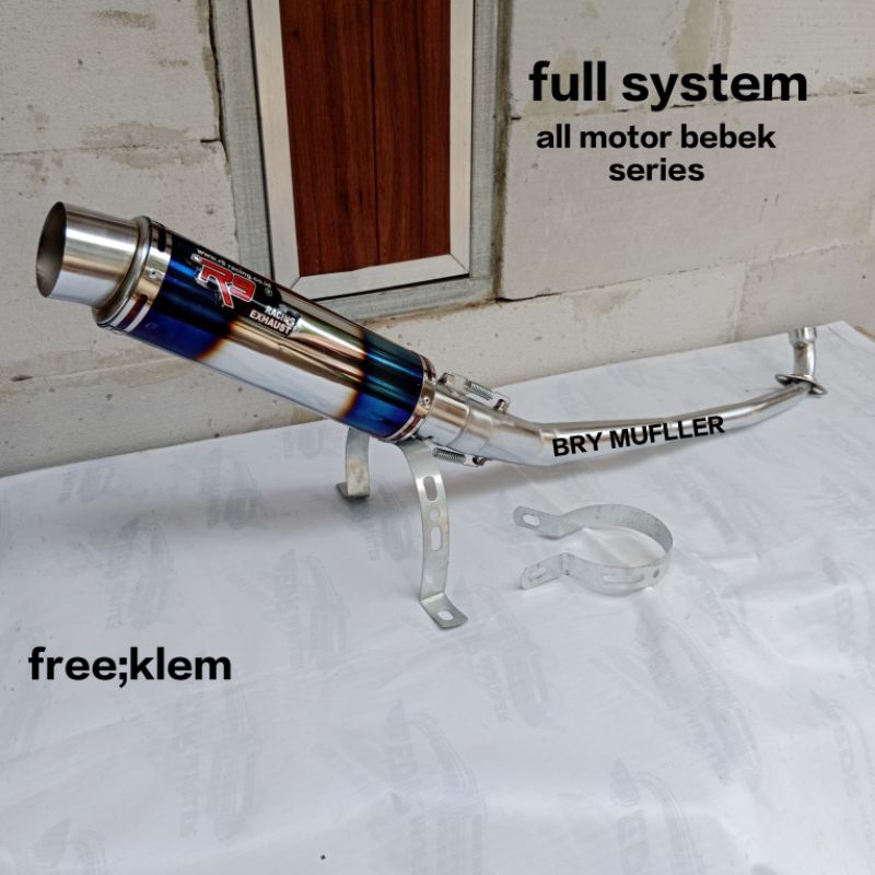 knalpot racing R9 MIGELLO untuk motor BEBEK ALL VARIAN/TYPE.jupiter z.karisma.supra x.revo absolute.