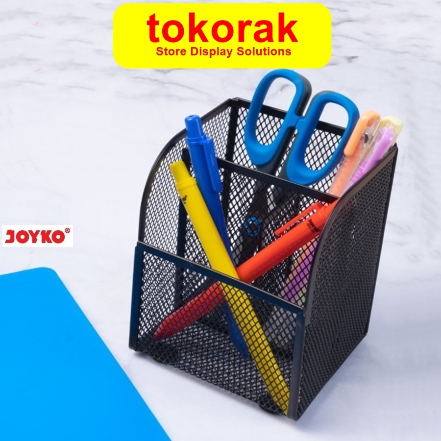 

TEMPAT PULPEN KERANJANG KOTAK + LACI JOYKO DESK SET ALAT TULIS DS-26