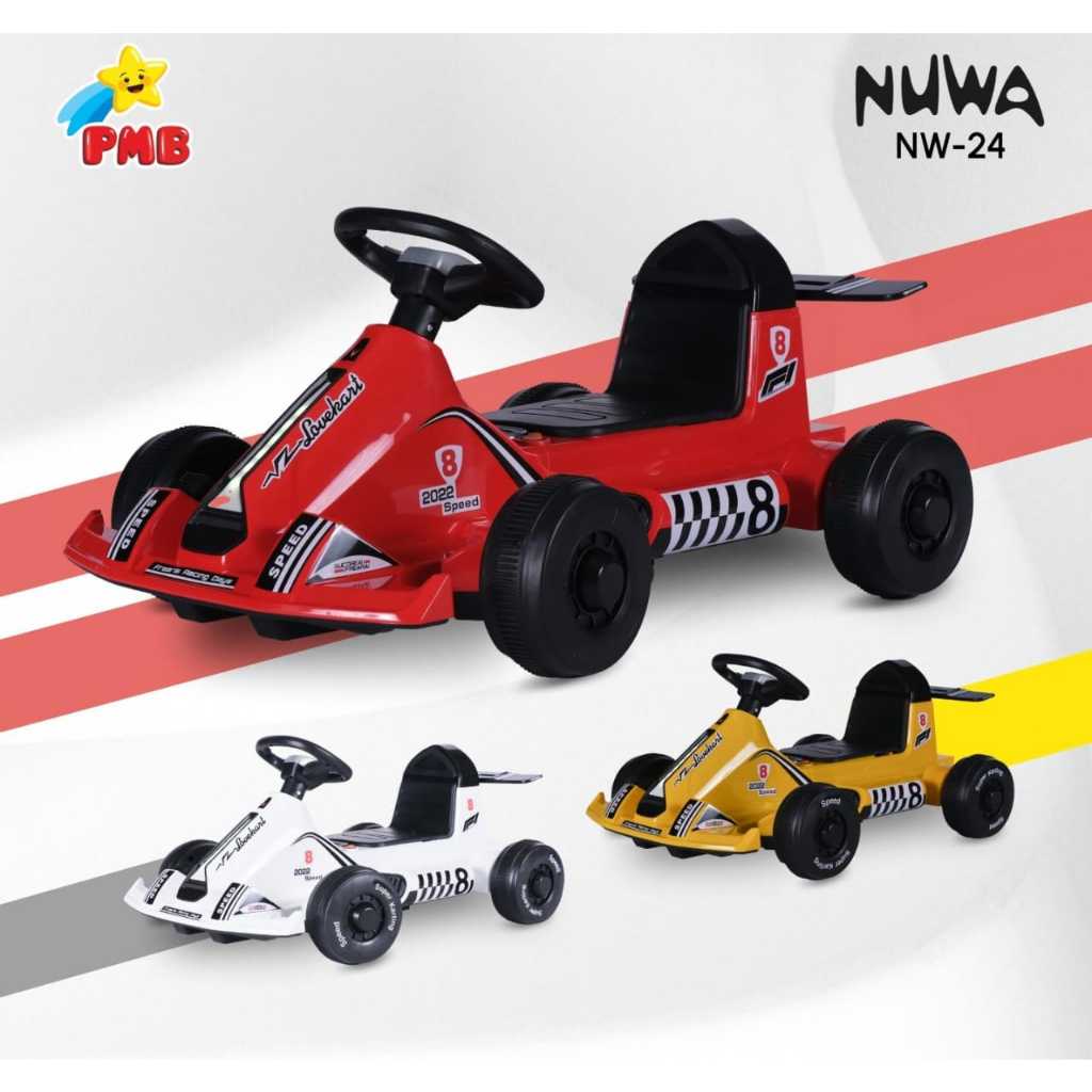 Mainan Mobil Aki Anak Nuwa NW24 PMB / Mainan AnaK Mobil Aki