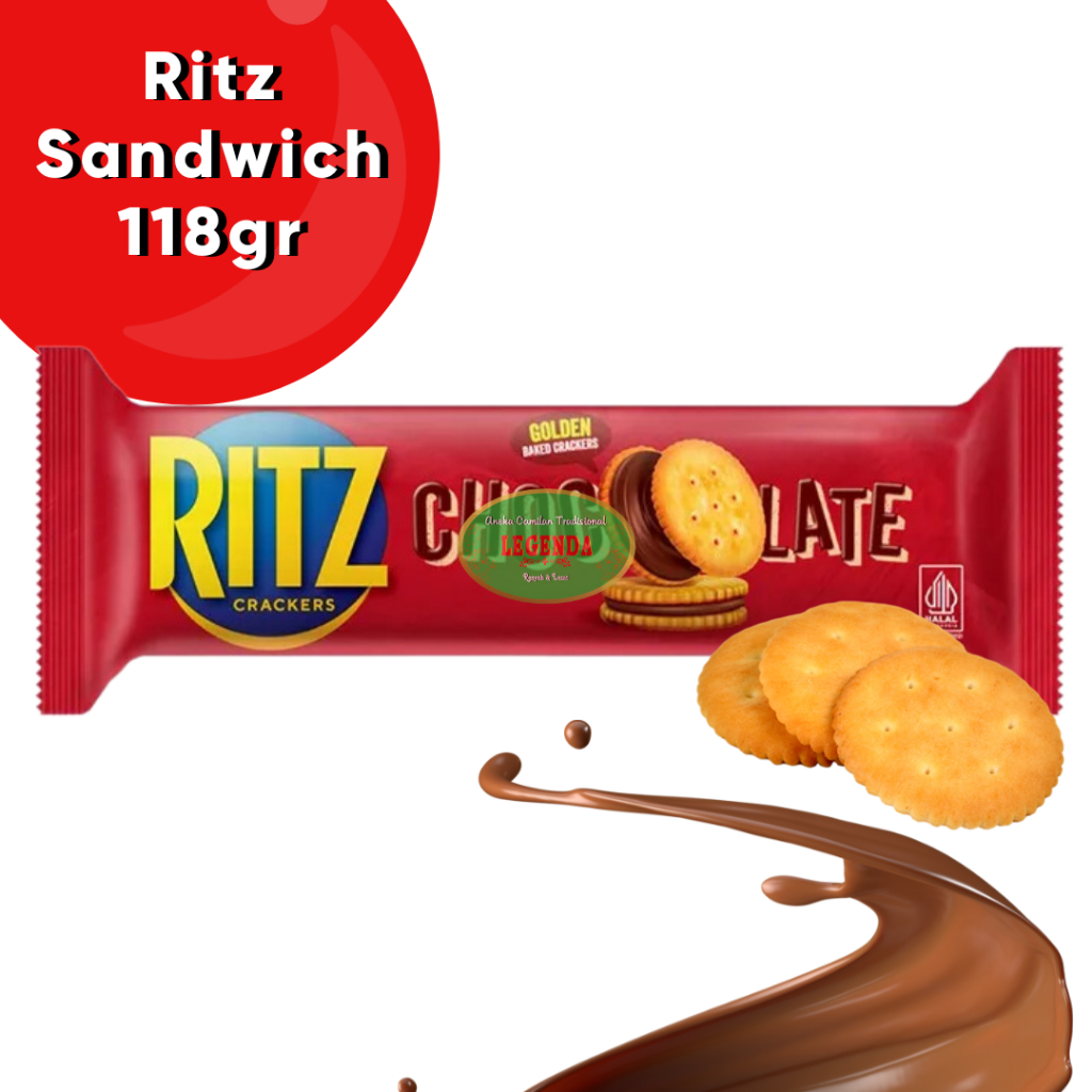 

Ritz Sandwich Biskuit Rasa Cokelat 91gr