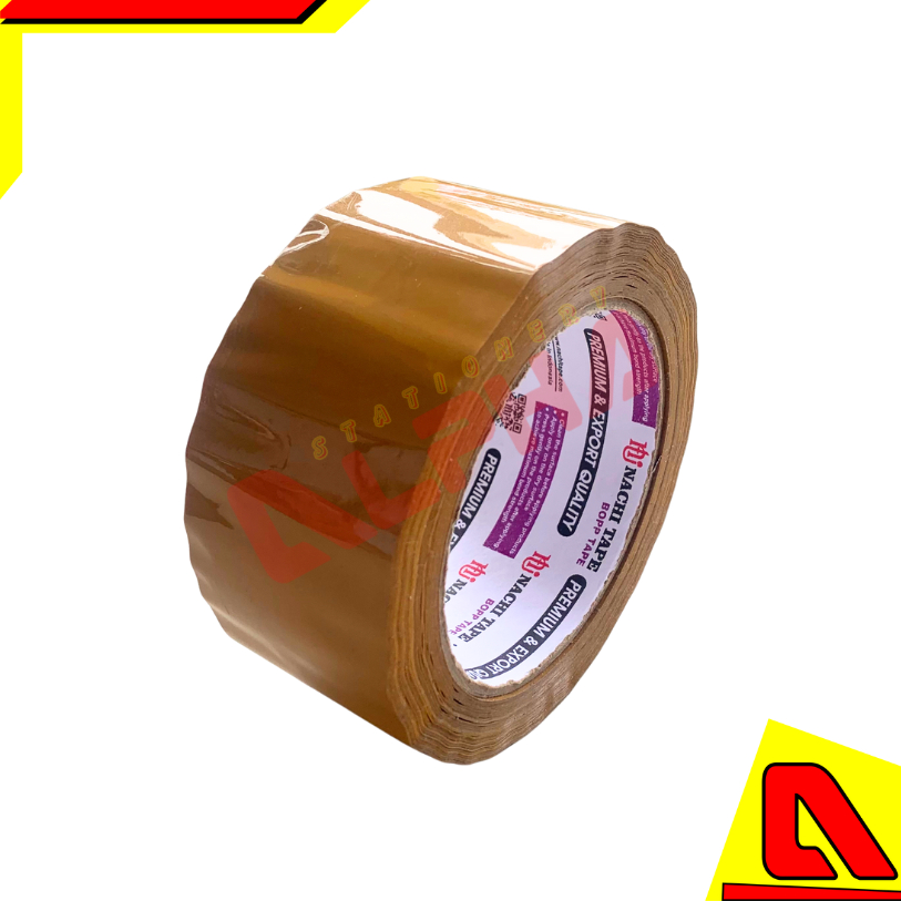 

LAKBAN BENING NACHI 48MM / OPP NACHI TAN / OPP TAPE NACHI 100 YARD ECER