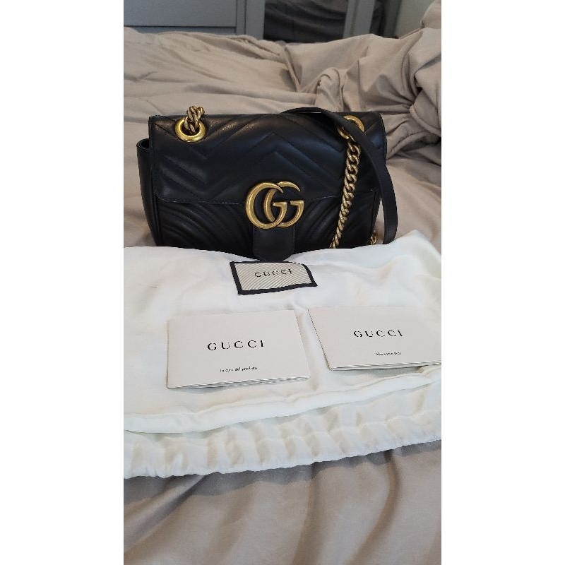 GG marmont mini black