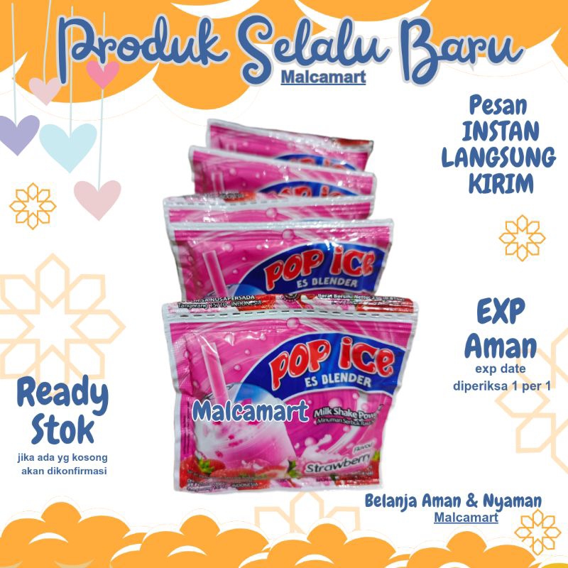 

POP ICE Strawberry 10 pcs @23 gram