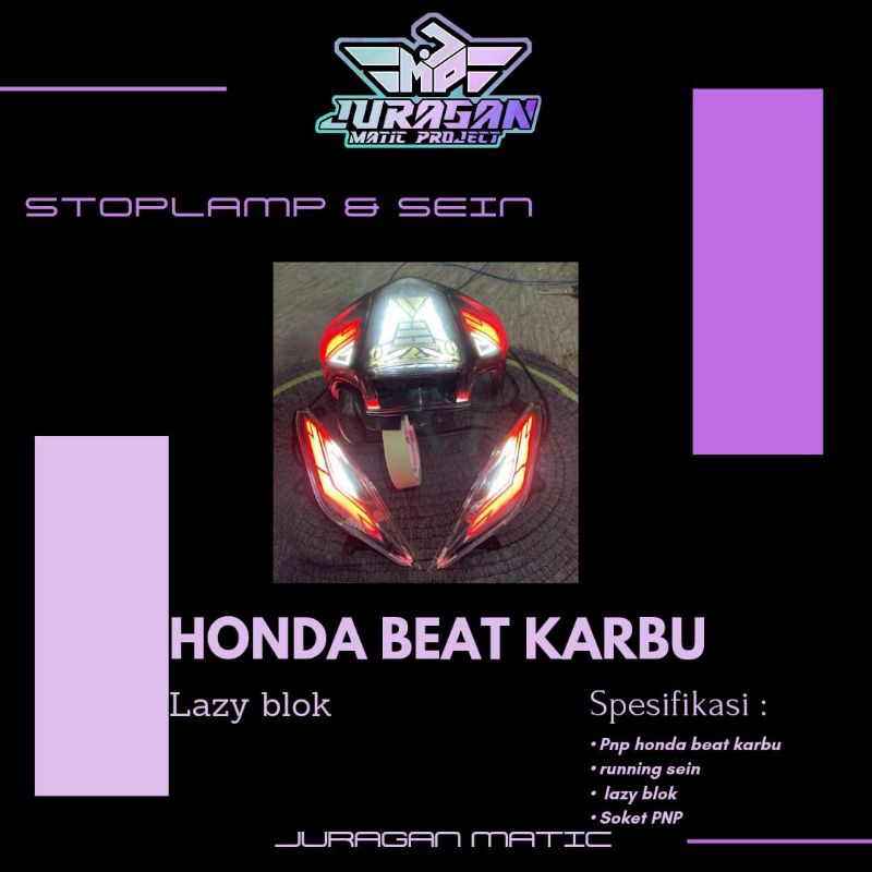 sein set stoplamp Assy custom lazy blok beat karbu