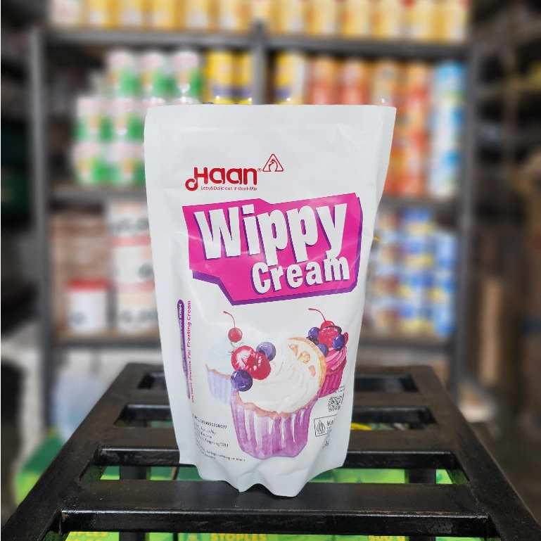 

Wippy Cream Haan ukuran 200 gr