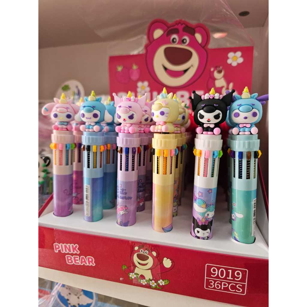 

Ballpoint/Pulpen Fancy 10 Warna SANRIO Murah