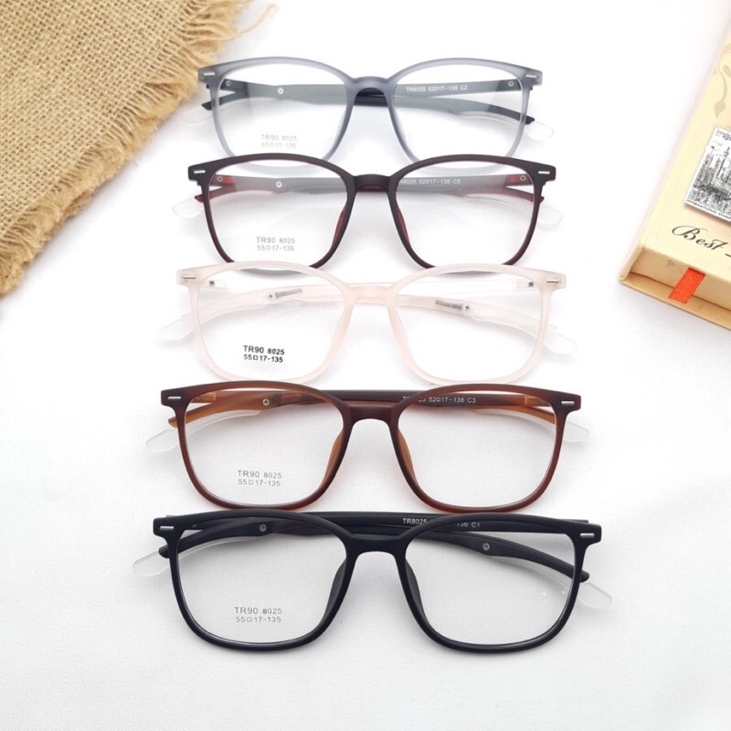 frame paket kacamata dan lensa 8025