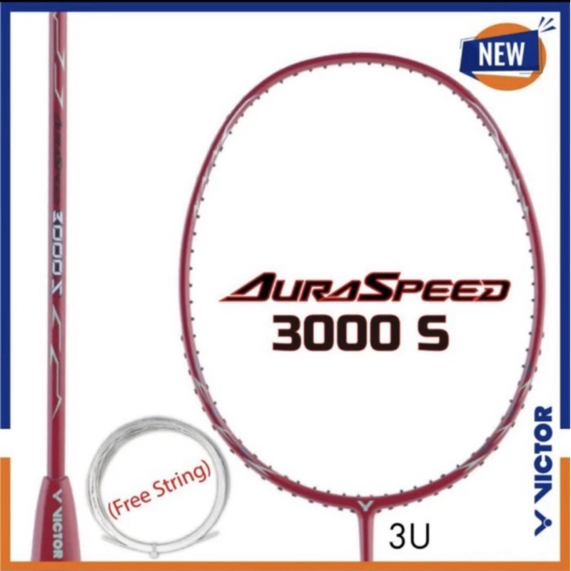 Raket Badminton Victor Auraspeed 3000 S / ARS3000 S / ARS 3000
