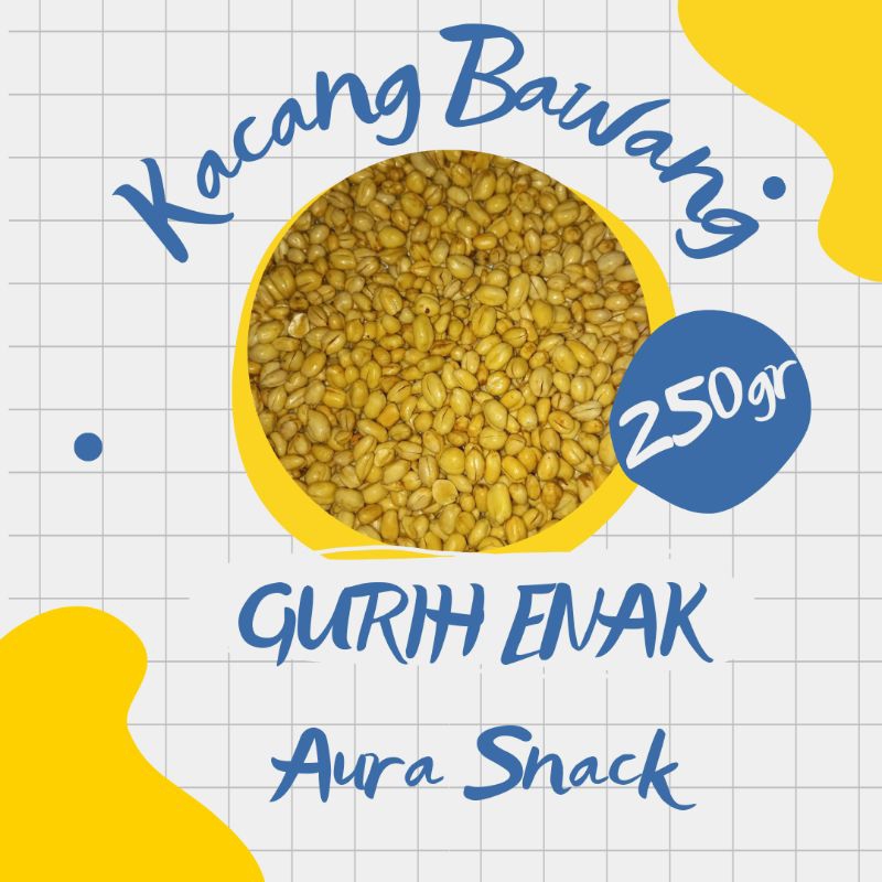 

Kacang bawang super gurih renyah 250gr