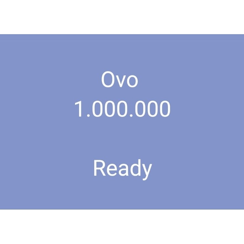 TOp UP ovo