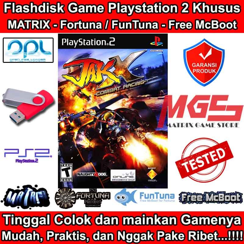 Flashdisk Game PS2 PS 2 Jak X - Combat Racing