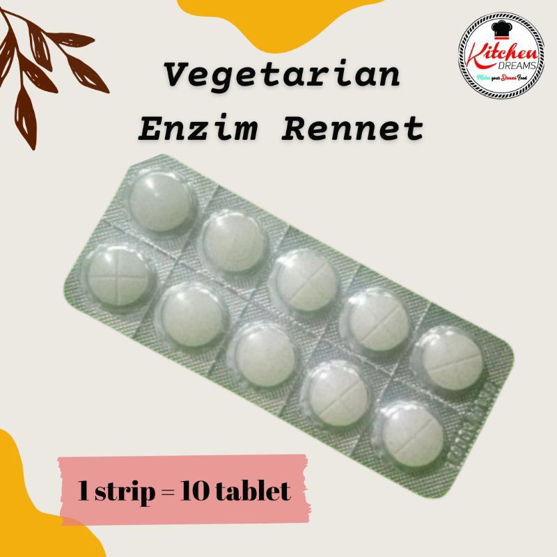 

Vegetarian Enzim Rennet 1 tablet