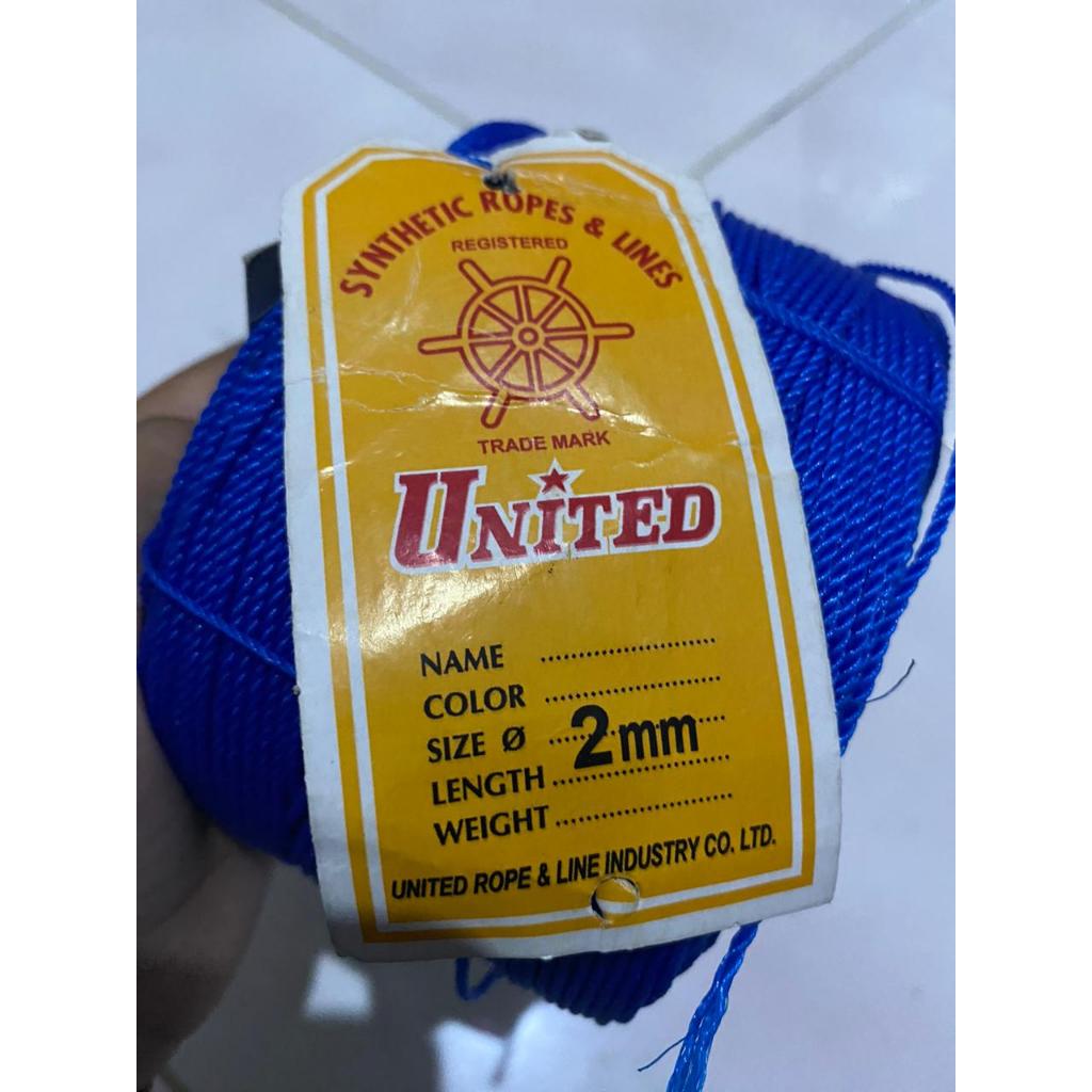 TALI TAMBANG 2MM UNITED 1 ROLL/ TALI TAMPAR 2MM