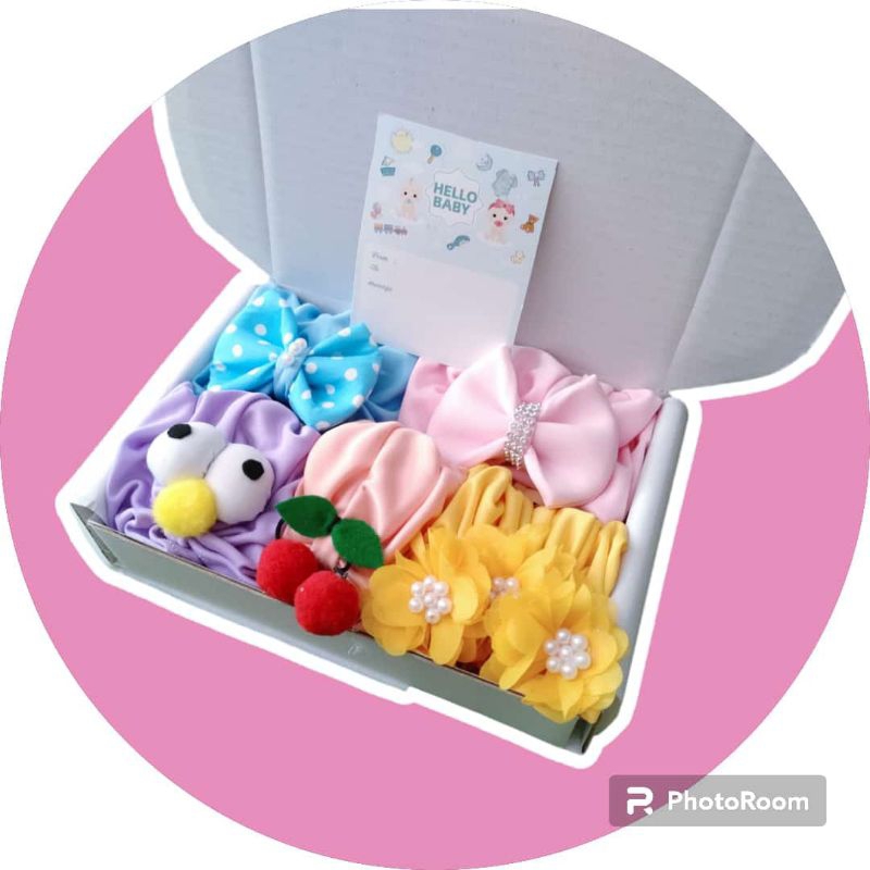 Hempes Kado Turban Bayi Wanita Isi 5 Model
