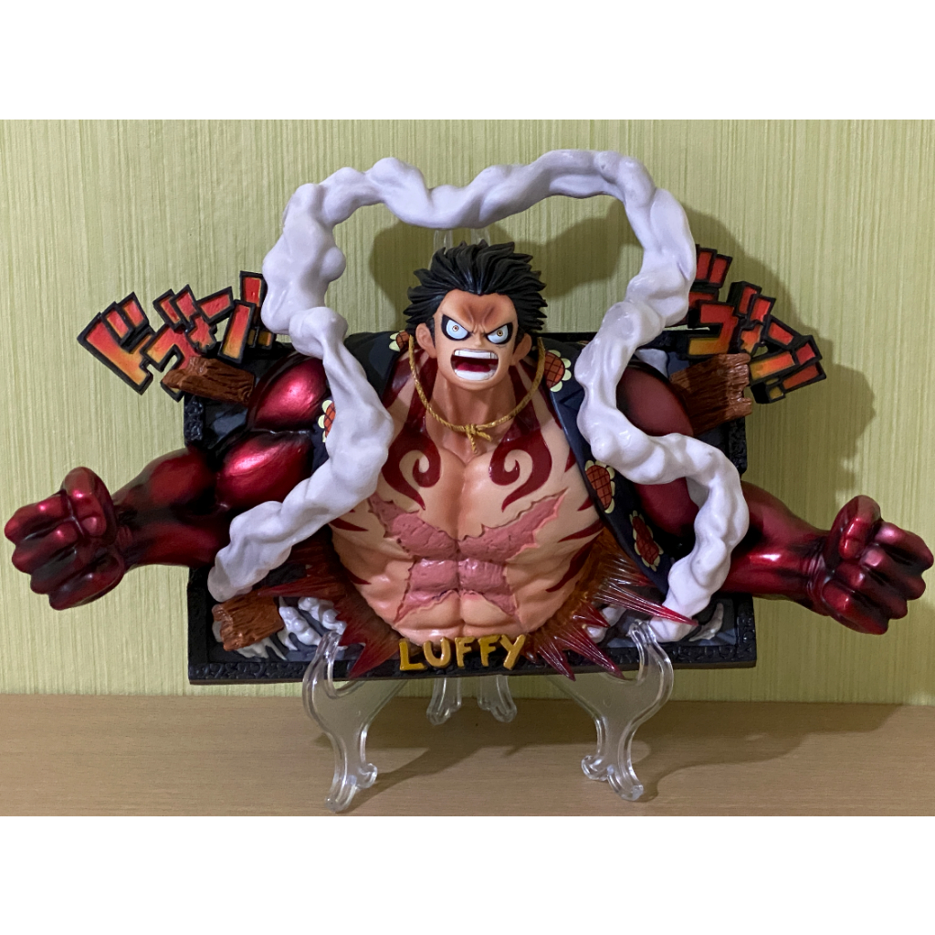 Action figure One Piece Luffy gear 4 3D foto