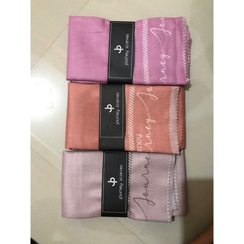HIJAB JOURNEY ZEA SERIES | JOURNEY SCARVES ORIGINAL HIJAB SEGIEMPAT
