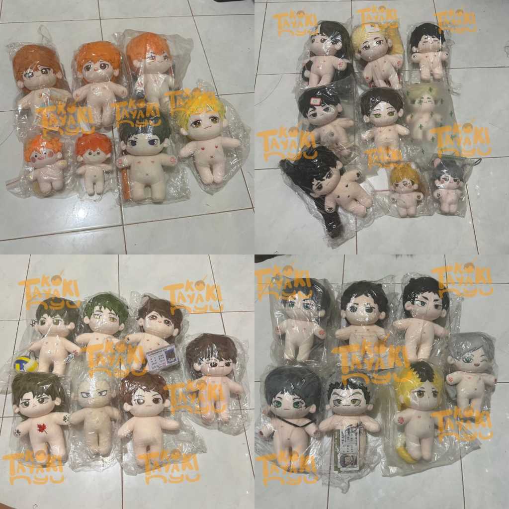 READY STOCK Haikyuu Fanmade Doll