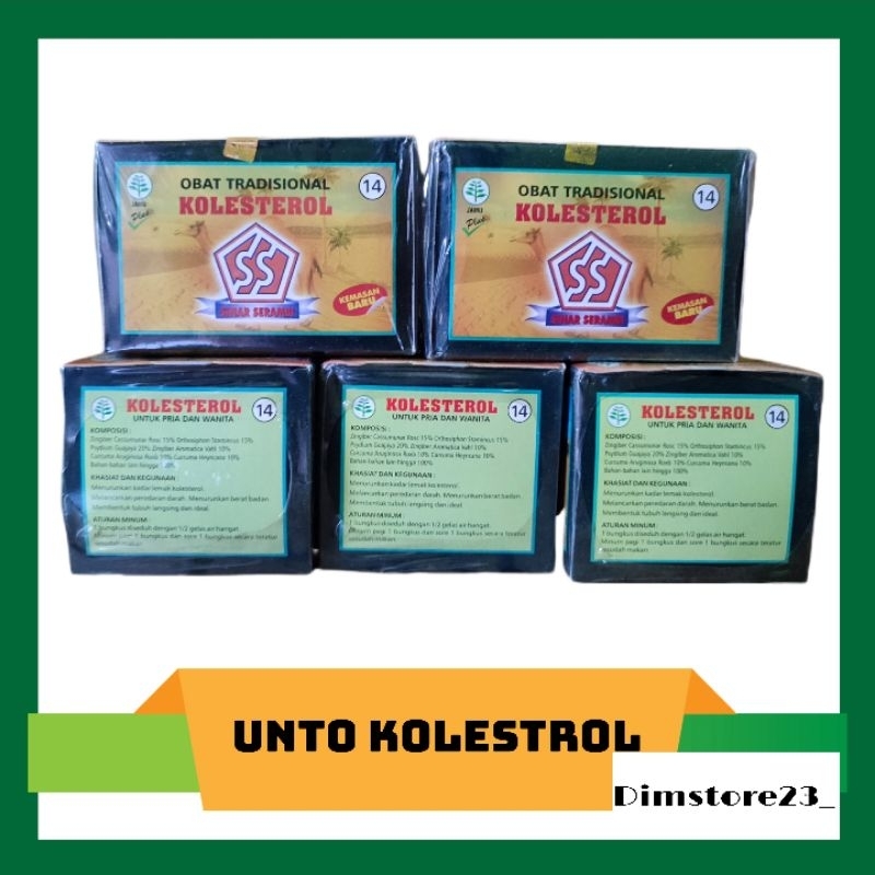 

JAMU KOLESTROL CAP ONTA