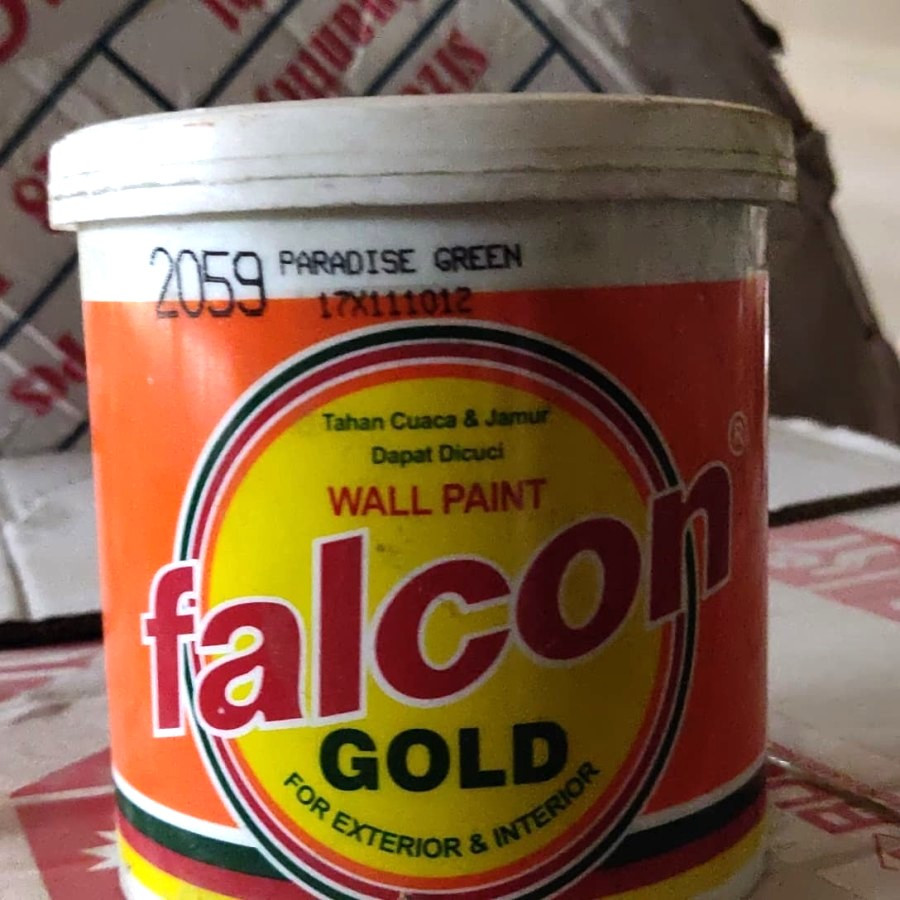 FALCON GOLD Cat Tembok Murah Berkualitas 1 kg, Cat Interior Exterior