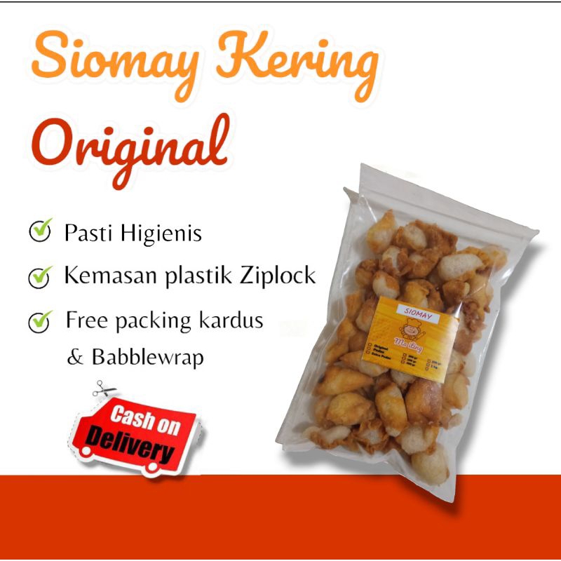 

Cemilan Siomay Kering Original 80 Gram