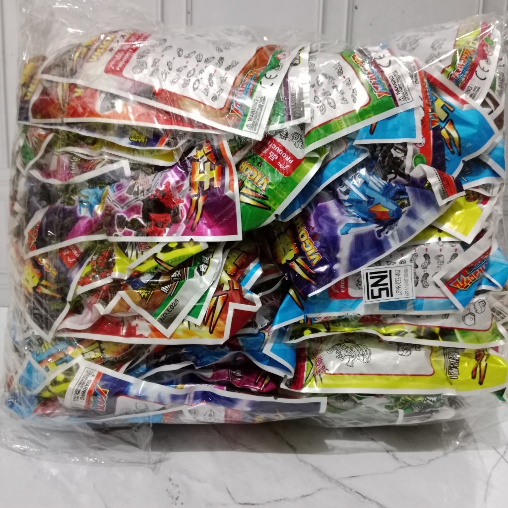 Mainan Robot Bongkar Pasang Kecil Isi 50Pcs