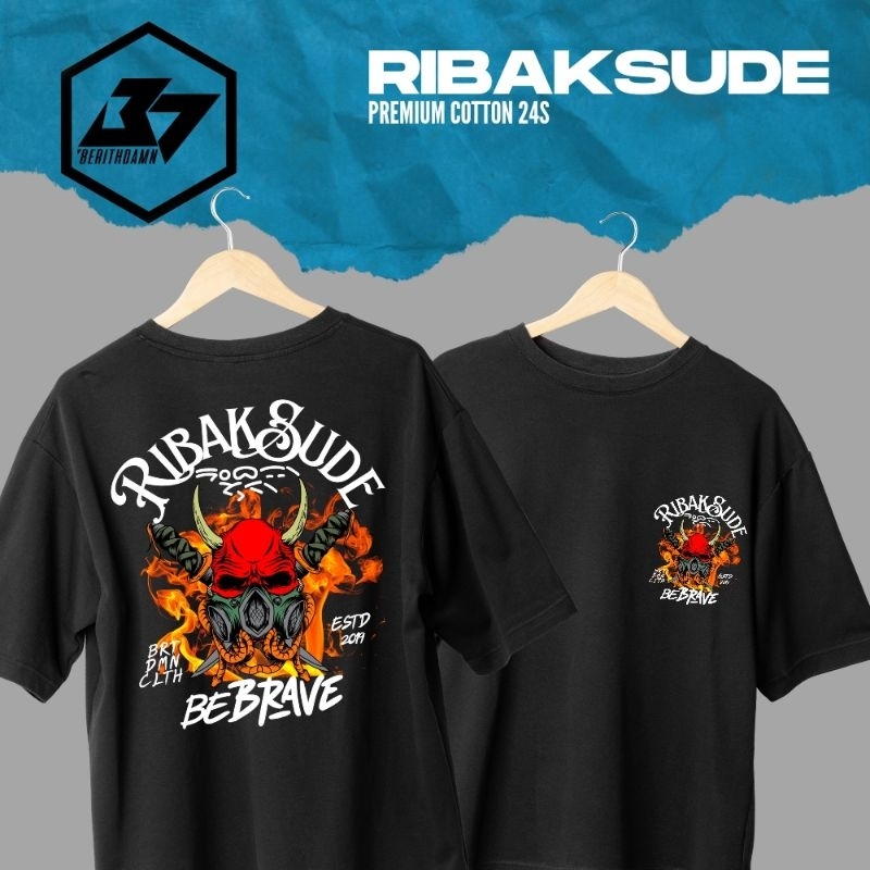 Kaos Batak RIBAK SUDE Tshirt Premium Cotton 24s Berithdamn Cloth