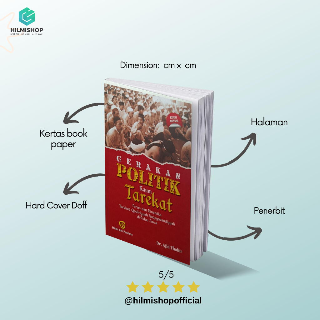 Gerakan Politik Kaum Tarekat Peran dan Dinamika Tarekat Qodiriyah Naqsyabandiyah di Pulau Jawa