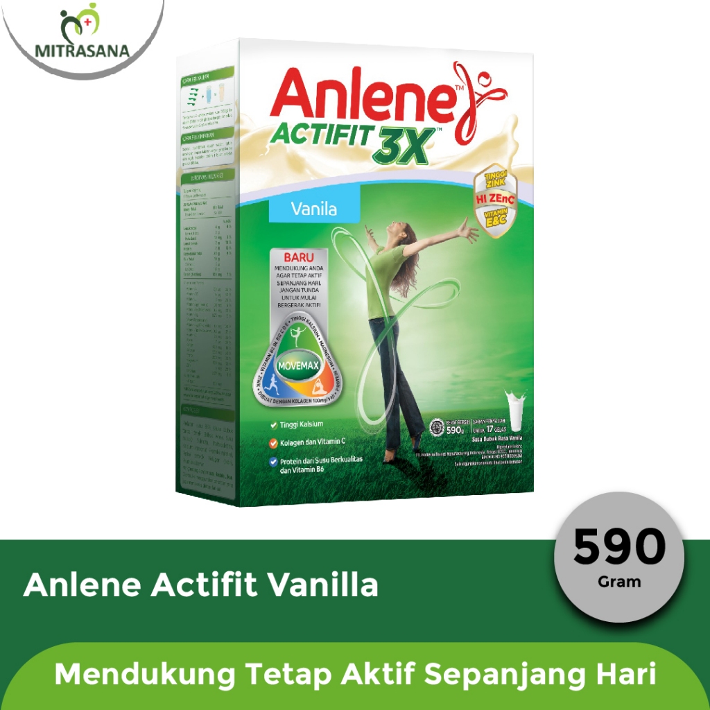 

Anlene Actifit Vanilla - 590 Gr