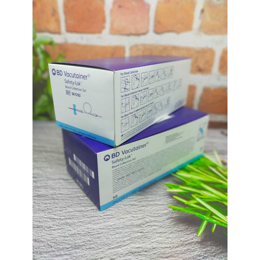 BD Vacutainer Wing Needle 25G