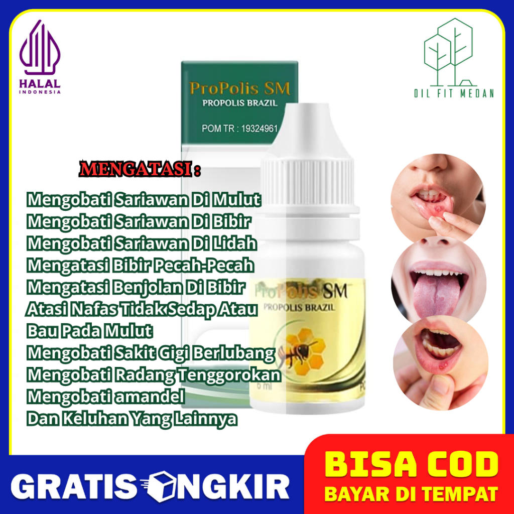 Obat Sariawan Akut - Sariawan Parah - Sariawan Berdarah - Sariawan Radang - Sariawan Menahun Agar Ce
