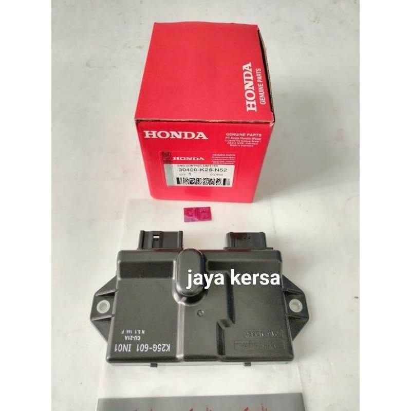 ECU ECCU  ASSY (K25) HONDA ORIGINAL BEAT FI ESP / BEAT NO ISS /SCOOPY FI / BEAT POP ESP