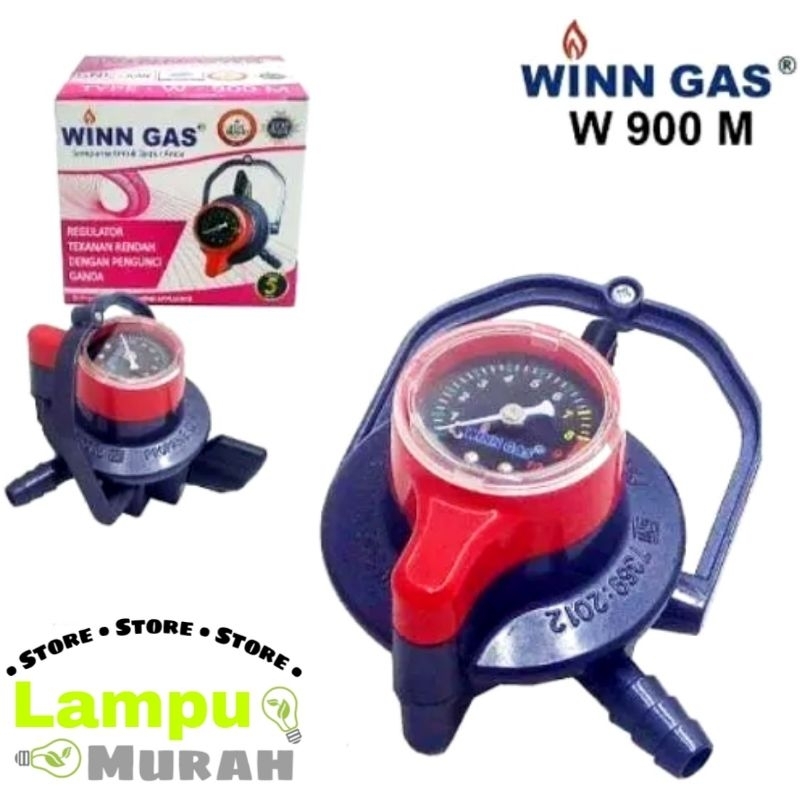 REGULATOR WINN GAS W 900 M / REGULATOR GAS LPG / REGULATOR WINN GAS METER