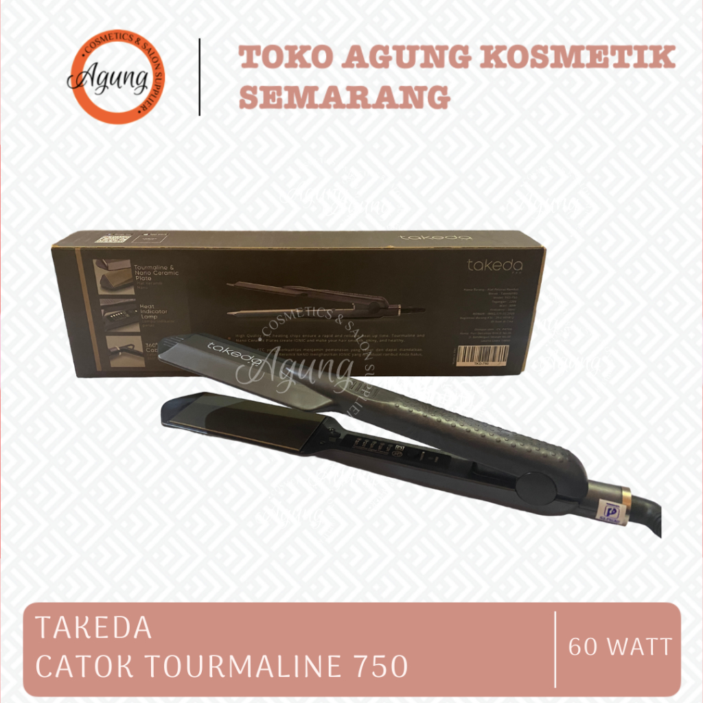 [AGUNGSMG] Takeda Catok Tourmaline TKD-750 60 watt
