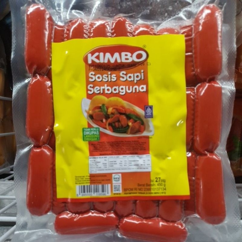 

Kimbo Sosis Cocktail Merah 450gr