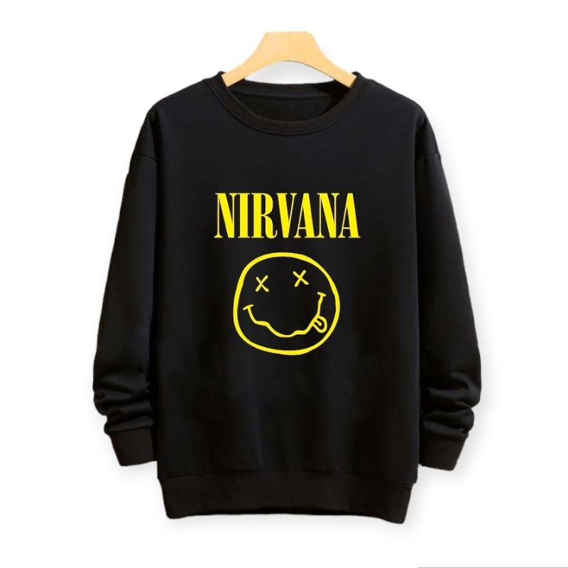 SWEATER NIRVANA CREWNECK NIRVANA CN TERBARU