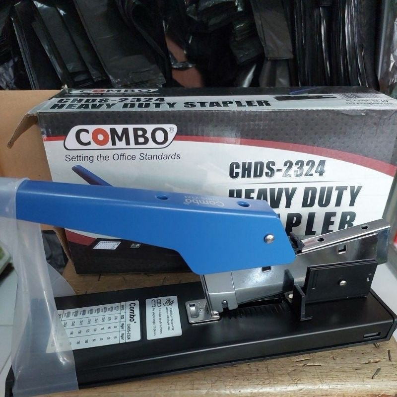 STAPLER BESAR JILID PINGGIR 23/24 / HEKTER BESAR MERK COMBO 23/24 UNTUK 250 LEMBAR