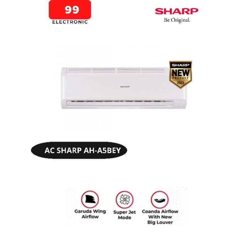 AC 1/2 PK SHARP AH-A5BEY MURAH HEMAT LISTRIK