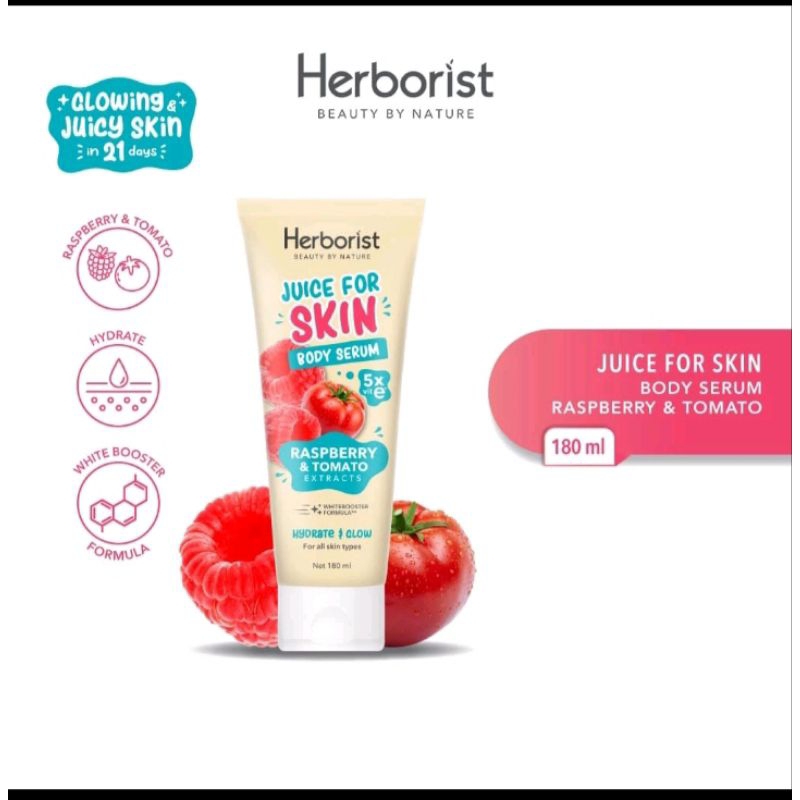 Herborist juice for skin body serum/ body lotion serum putih/ herborist