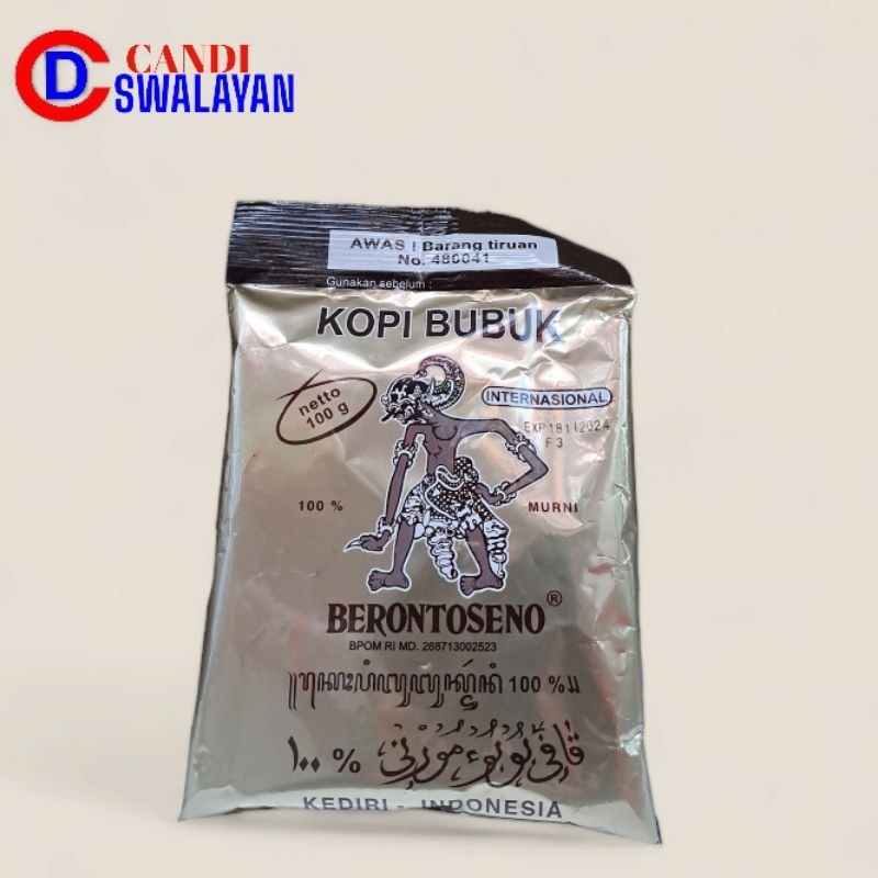 

Kopi Bubuk BERONTOSENO Internasional Pouch 100g