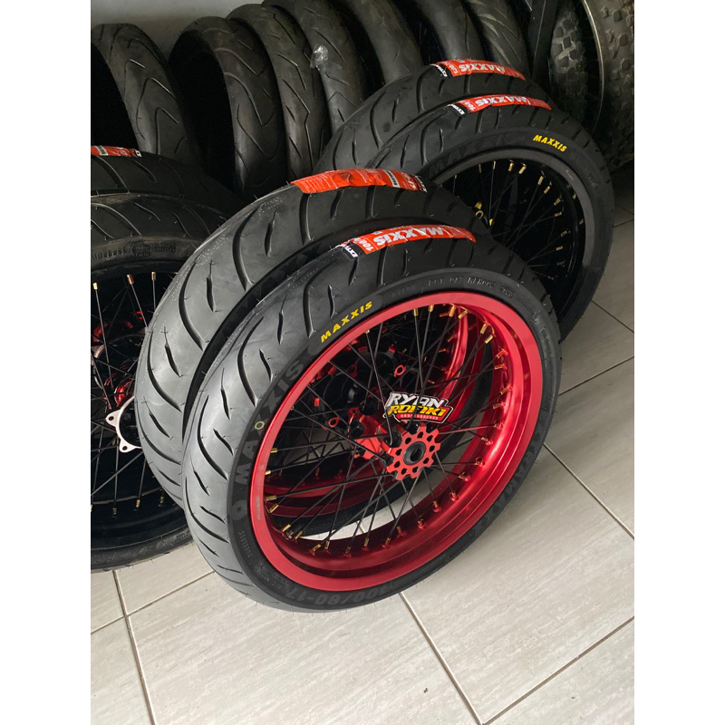 SUPERMOTO CRF MERAH 300/350