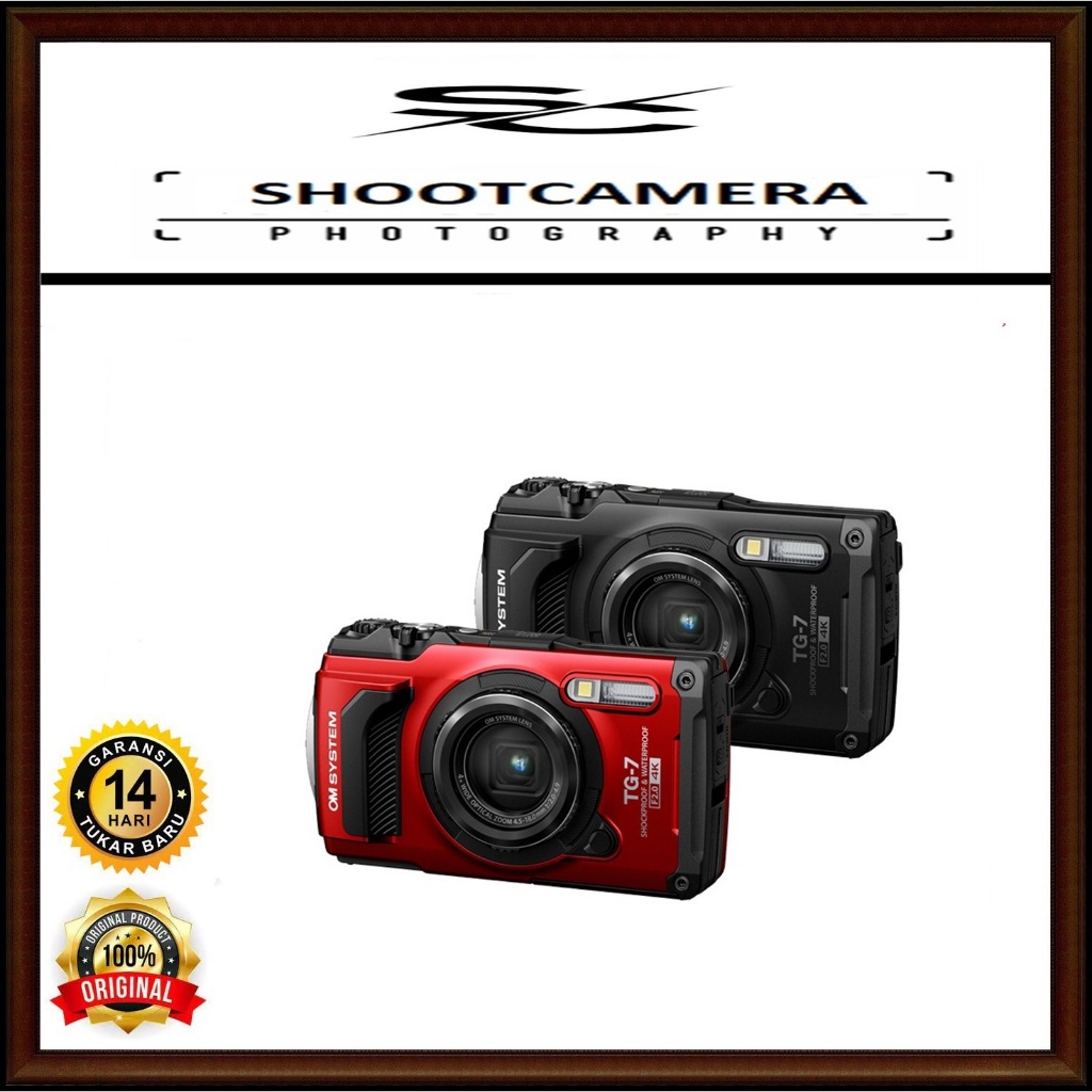 OLYMPUS TOUGH TG 7 OM SYSTEM - KAMERA OLYMPUS TG-7 UNDERWATER CAMERA