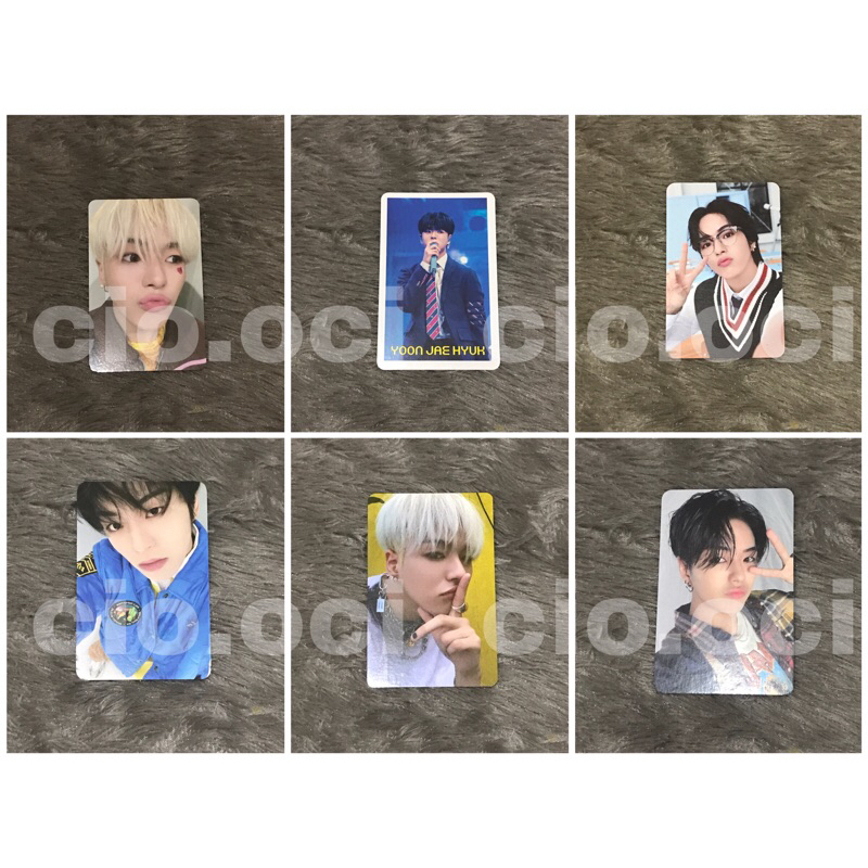 [Ready Stock] Official photocard jaehyuk treasure ongredients school the samee hello pout teuday