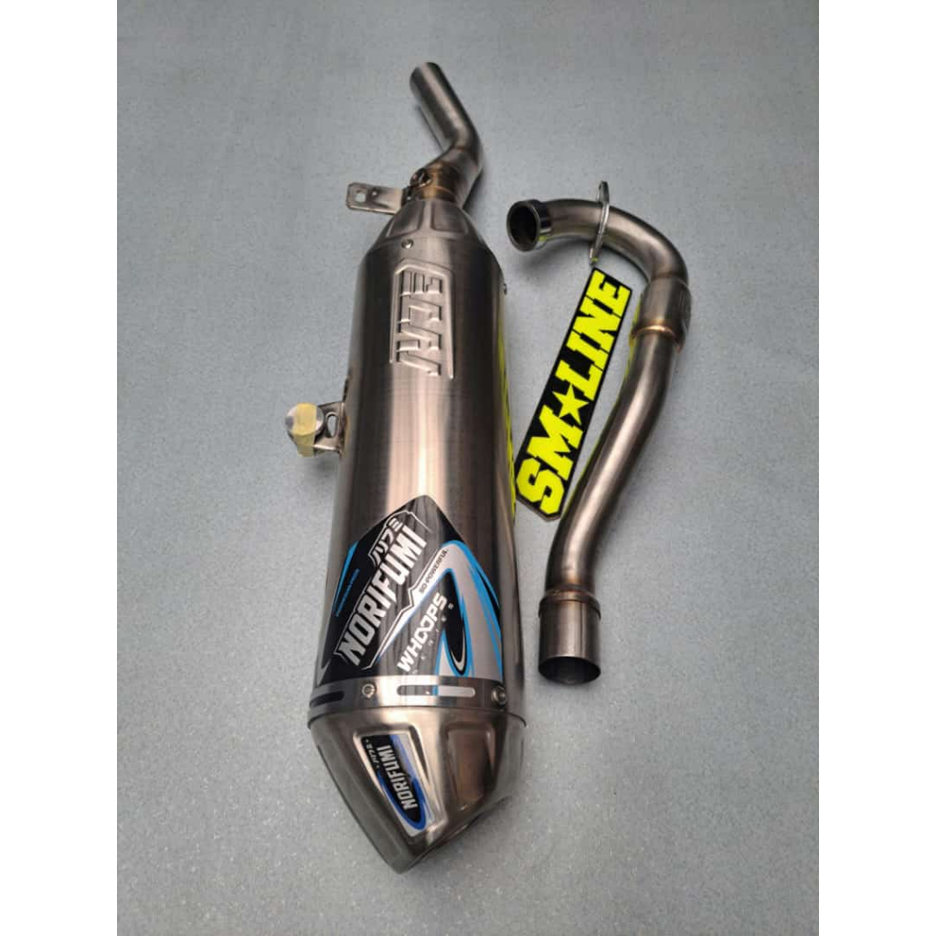 Knalpot norifumi whoops klx250 dtracker250 knalpot klx250 norifumi whoops