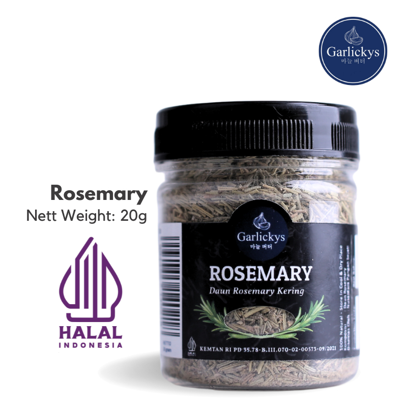 

GARLICKYS Bumbu Dapur Daun Rosemary Kering Bubuk Rosemery Rosmery