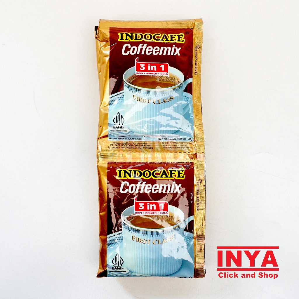 

Indocafe Coffeemix 3in1 First Class 10x20gr Renceng - Kopi Instan