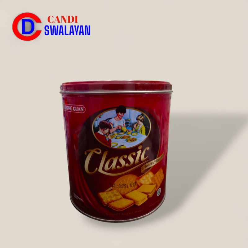 

Biskuit KHONG GUAN Classic Assorted Kaleng 350g