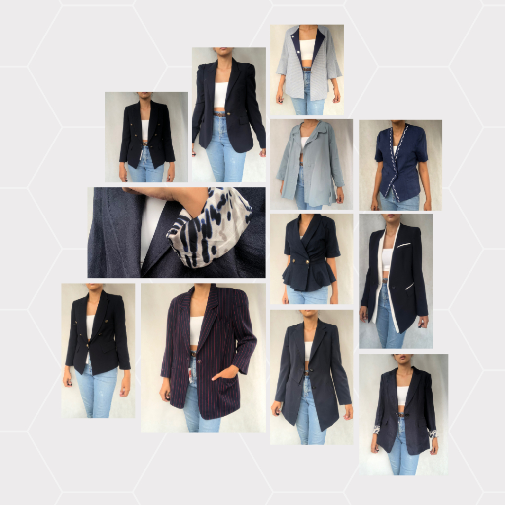 [SALE] BLAZER HITAM NAVY WANITA / KOREAN BLAZER / GROSIR JAS