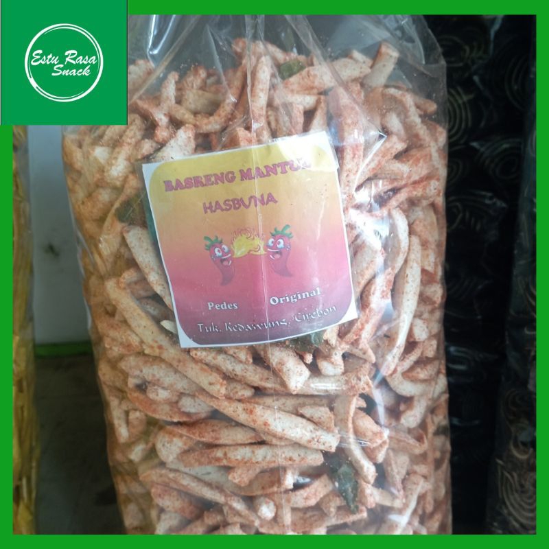 

Basreng Stik 1kg Pedas Daun Jeruk